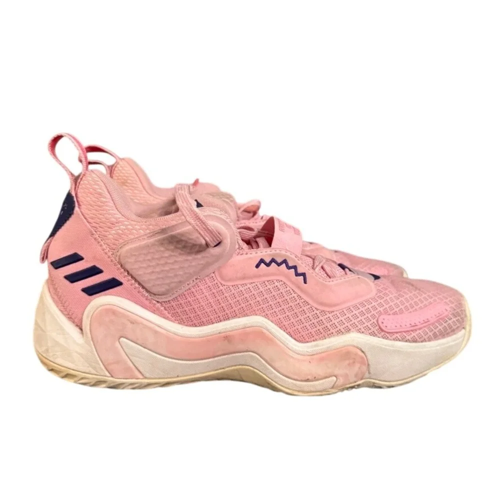 Adidas DON Issue 3 Donovan Mitchell Pink Basketball Shoes Sneakers Mens 8.5